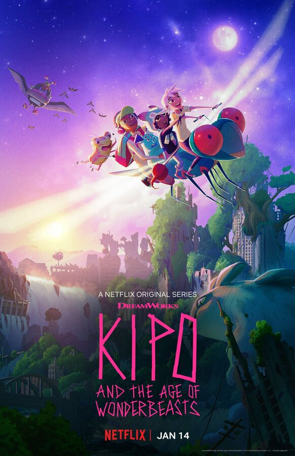 Кипо и удивительные звери - постер